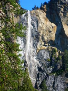 I hadn't noticed the waterfall before i stopped beside the stream. What a nice surprise. -- Photo by Pat Bean 