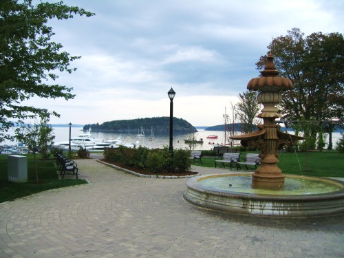 Park at the Pier, Bar Harbor, Maine