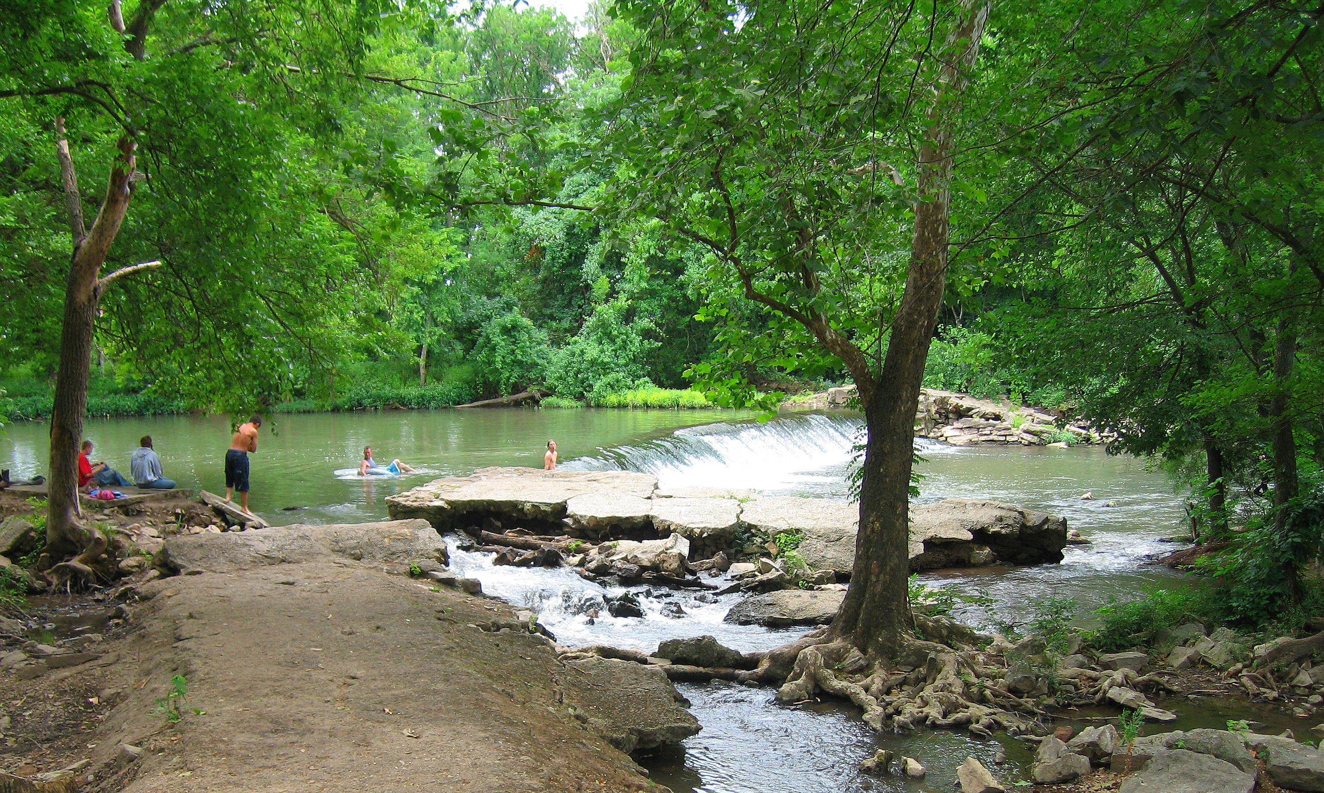 swimming hole, carthage, missouri, Kellog Lake