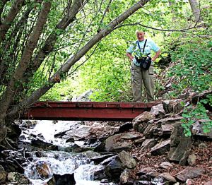 The lower section of my ever faithful cargo pants zipped off and I had all the clothes I needed while gallivanting around in my RV Gypsy Lee in search of nice trails to hike. -- Photo by Kim Perrin 