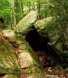 And the woods and rocks of the landscape are integral to the story. -- Photo by Pat Bean