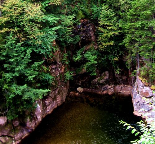 The dark mirror in the book of the same name is a dark lake. -- Photo by Pat Bean