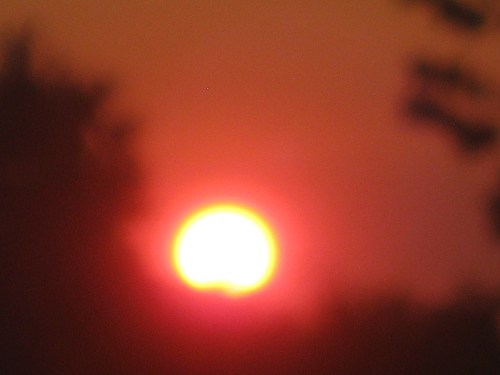 Can you feel the passion in this sunset? I can. -- Photo by Pat Bean