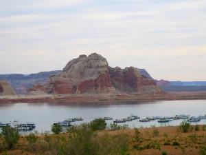 Wahweap Marina at Lake Powell. -- Photo by Pat Bean 