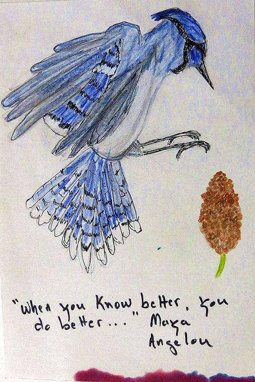 Daily doodling. -- without typos.  -- Illustration by Pat Bean