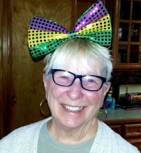 I spent most of my birthdays living far from kids, and so didn't have to endure them making me look silly. This birthday, however, I'm celebrating with several children and grandchildren, and actually loving it that they do so enjoy making me look silly. -- Photo by D.C. and Cindi Bean. 