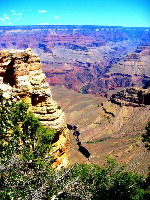 Some of my favorite parts of Wild America was reading James Fisher's comments about America's many wonders, including his awe at his first sight of the Grand Canyon. Actually, I'm awed every time I stand on its rim. -- Photo by Pat Bean 