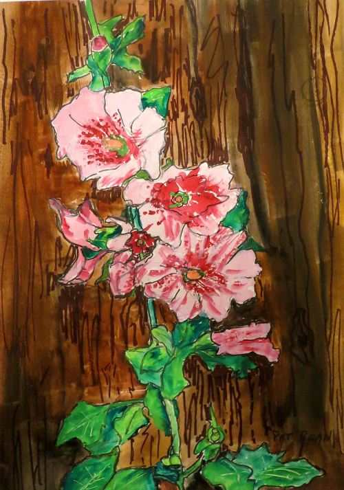 Not exactly how I wanted this to come out, but I'm committed to finishing every painting I start, even if it goes in the garbage can afterwards. 