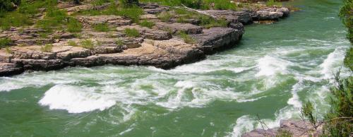 The Snake River below Jackson, Wyoming. Photo by Pat Bean 