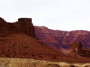 Just red for miles and miles. -- Photo by Pat Bean 