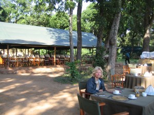 Or watching wildlife with a good friend in Africa, which Kim and I did in 2007. -- Photo by Pat Bean