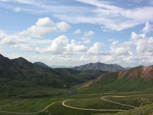 The one and only road that cuts through Denali National Park -- and I was on it from beginning to end. -- Wikimedia photo