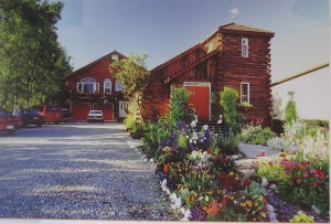 A postcard of the Anchorage bed and breakfast where I stayed for two days.